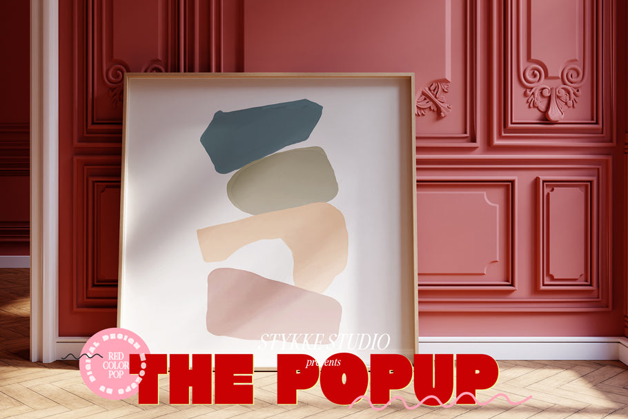 POP-UP NO. 4 | JOURNÉE EN COULEUR | SQUARE MOCKUP