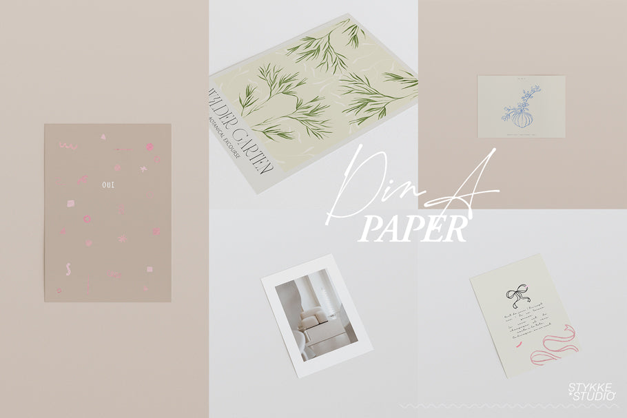 PAPER & POSTER NO. 65 | Art Mockup Set