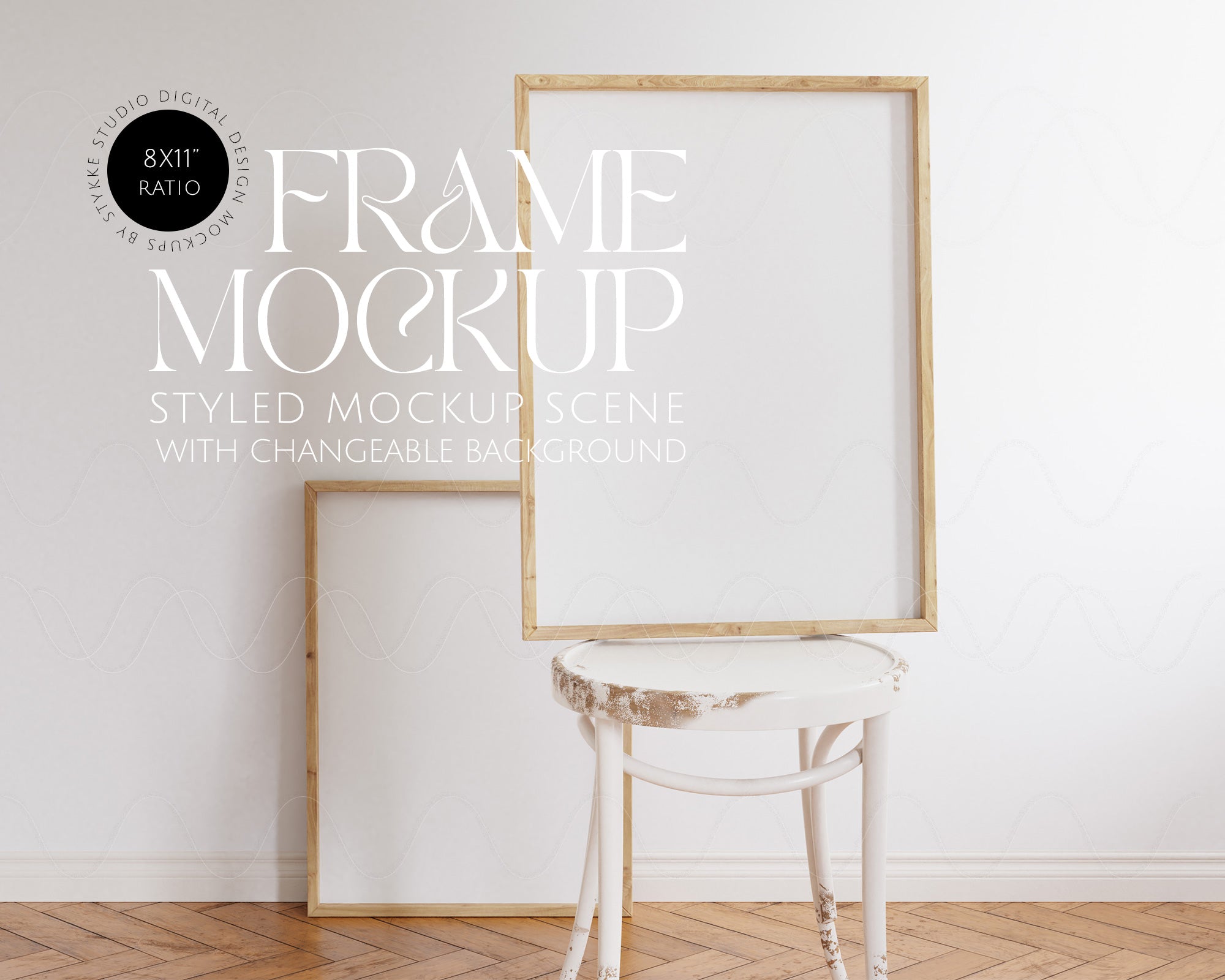 Gallery Chair 05 | 2 Frame Single Mockup