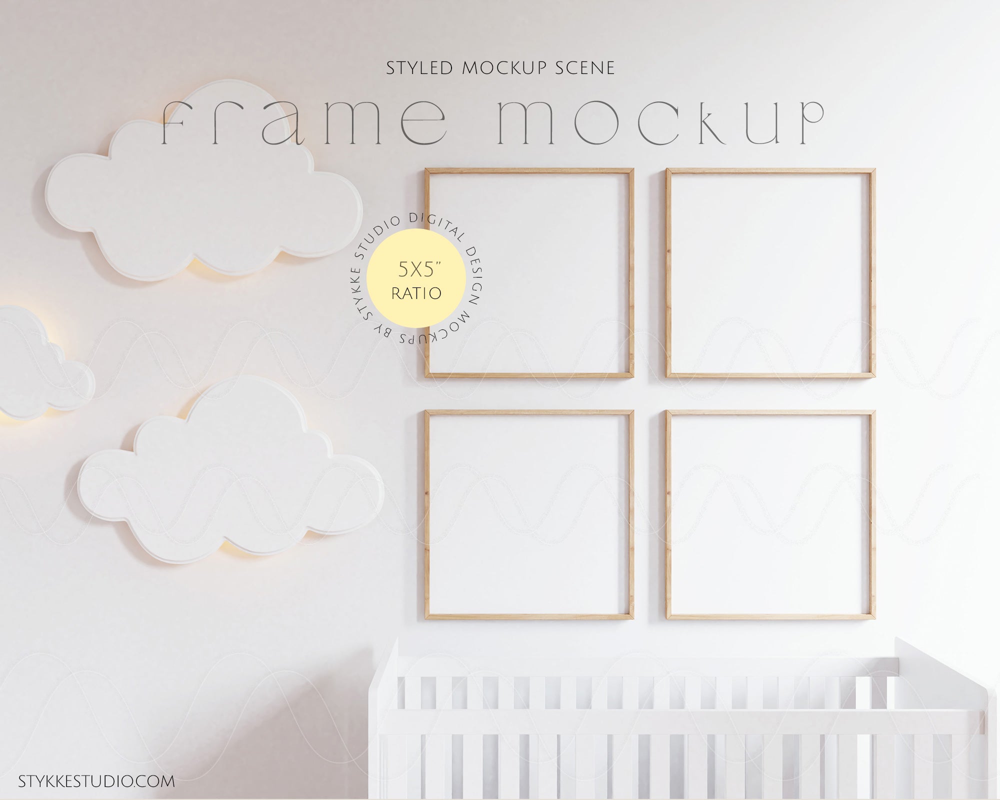 Nursery 07 | 4 Frame Single Mockup