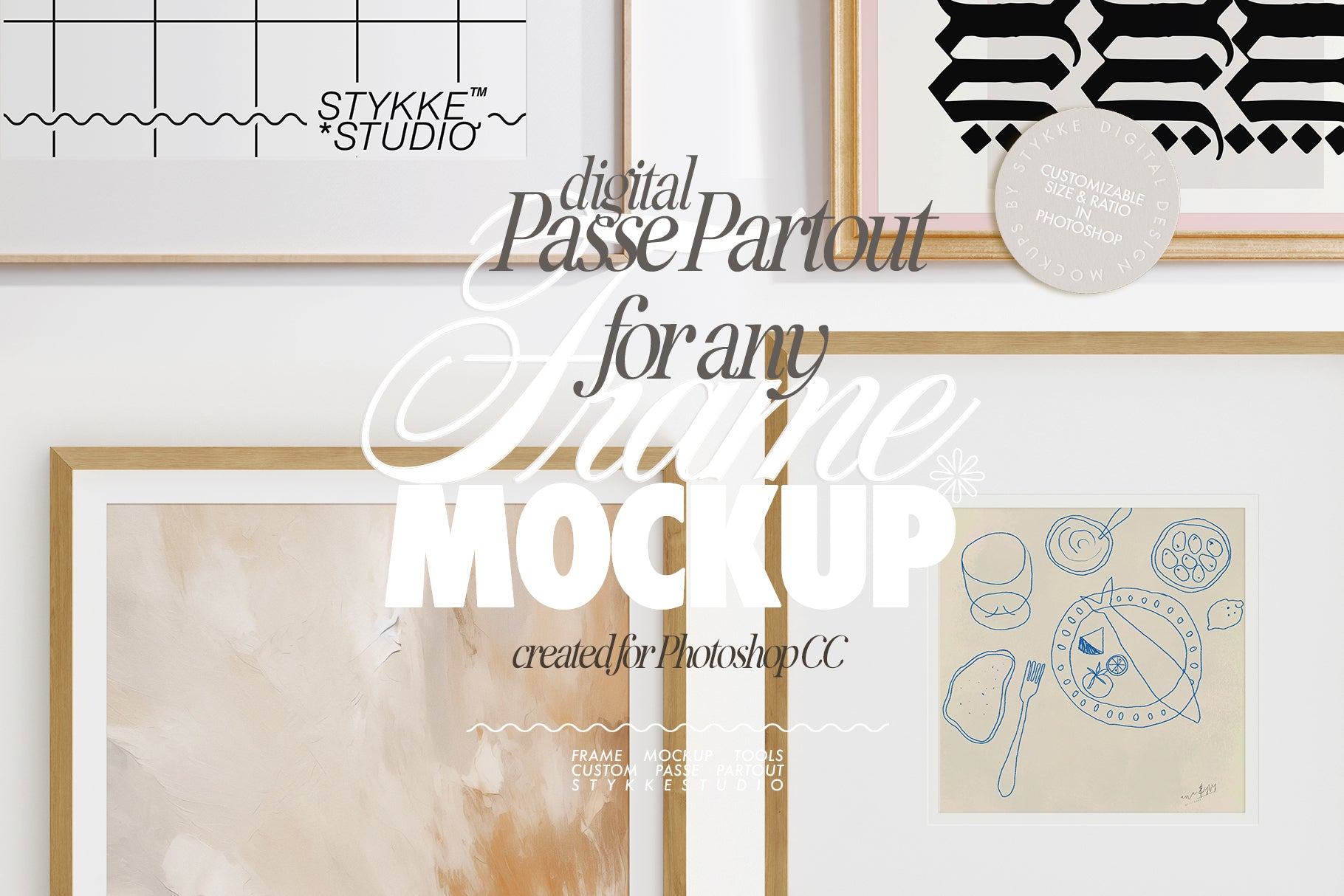 TOOL NO. 2 | Passepartout for Frame Mockups