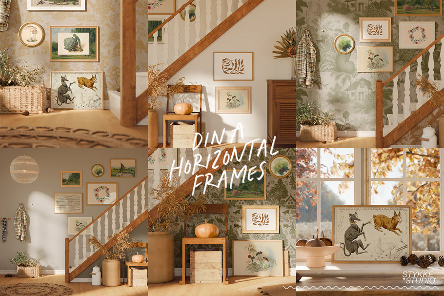 AUTUMN FARMHOUSE NO. 76 | Frame Mockup Set