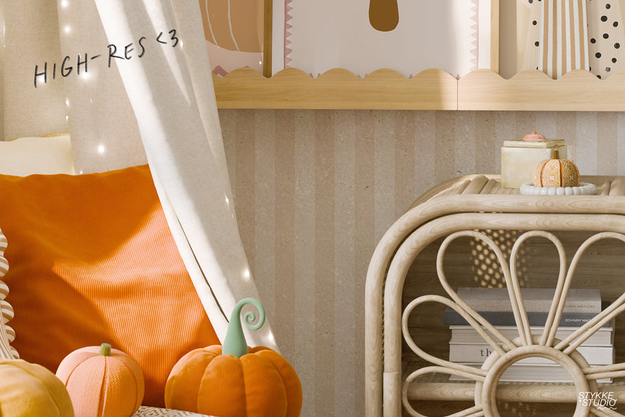 HYGGE PUMPKIN NO. 97 | Frame Mockup Set