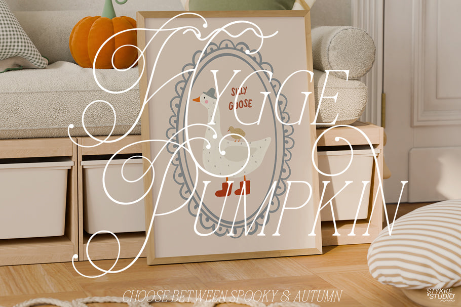 HYGGE PUMPKIN NO. 97 | Frame Mockup Set
