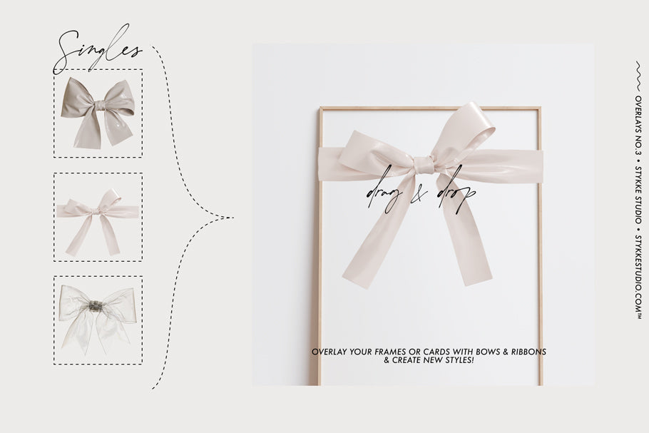 TOOL NO. 3 | Bow Overlays for Mockups