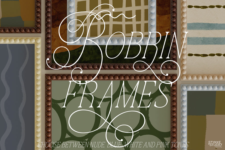BOBBIN FRAMES NO. 95 | Frame Mockup Set