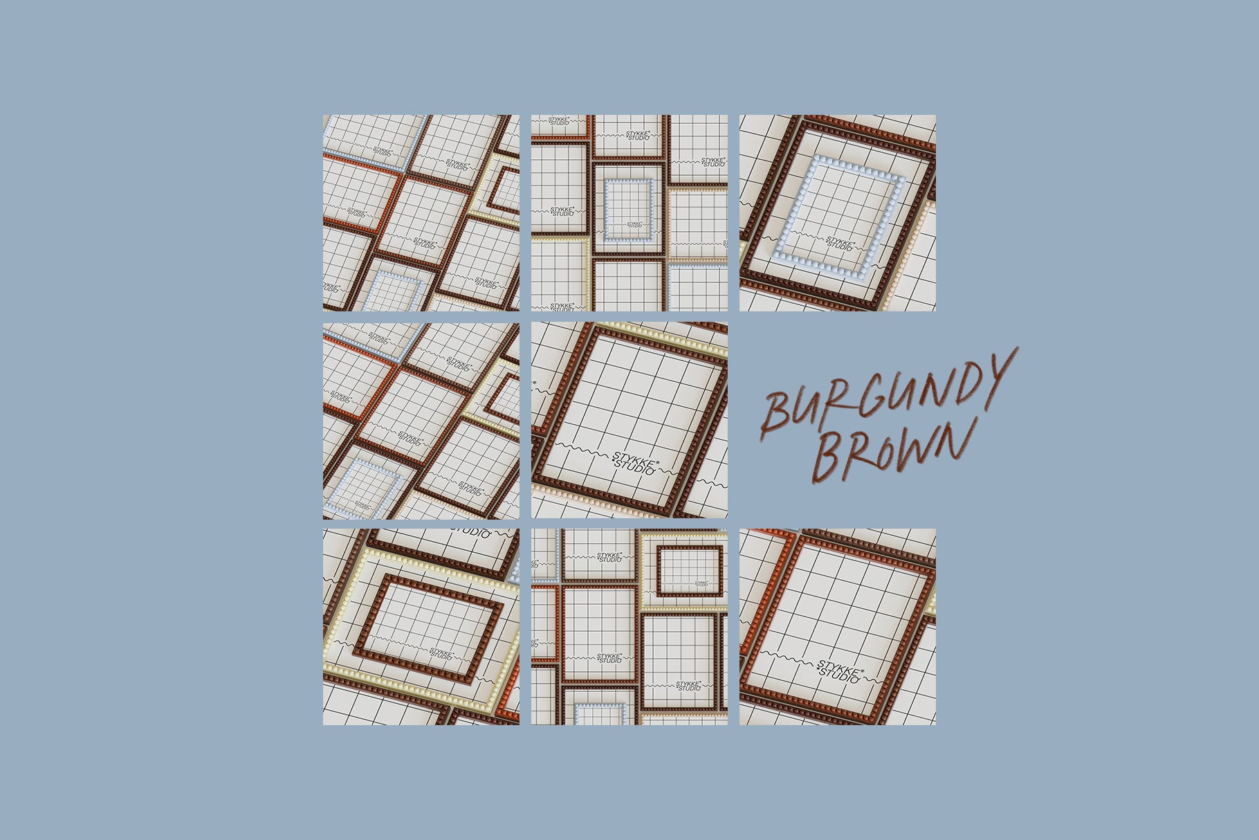 BOBBIN FRAMES NO. 95 | Frame Mockup Set