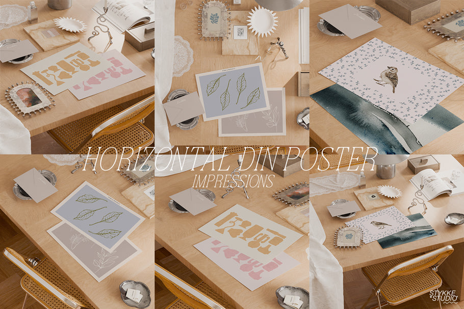 SILVER STILL NO. 101 | Frame, Poster & iPad Mockup Set