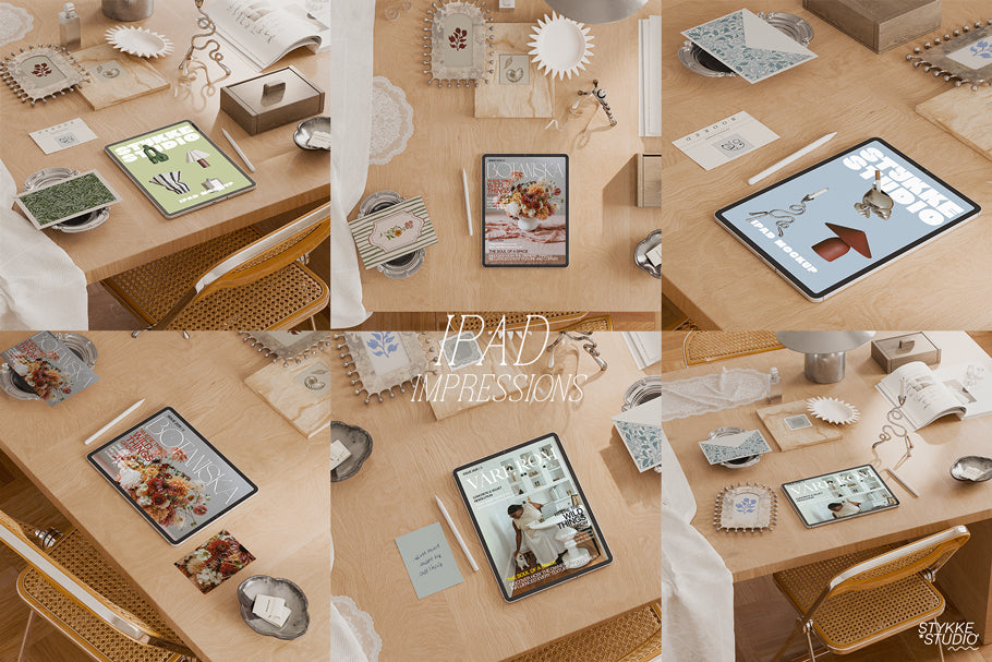 SILVER STILL NO. 101 | Frame, Poster & iPad Mockup Set