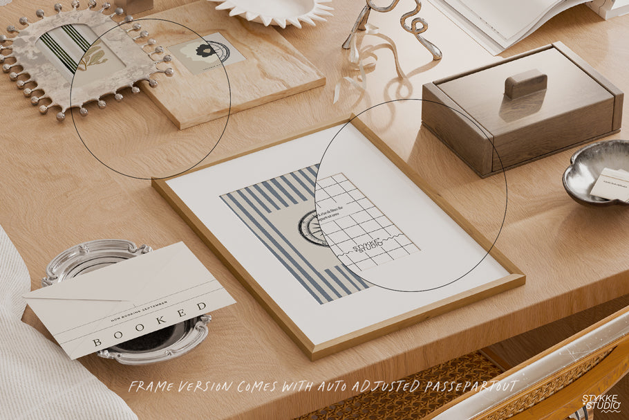 SILVER STILL NO. 101 | Frame, Poster & iPad Mockup Set