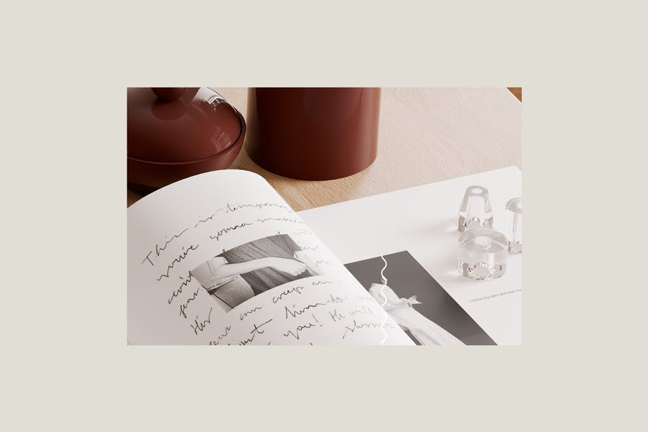 BURGUNDY STILL NO. 100 | Frame, Poster & iPad Mockup Set