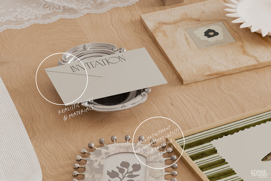 SILVER STILL NO. 101 | Frame, Poster & iPad Mockup Set