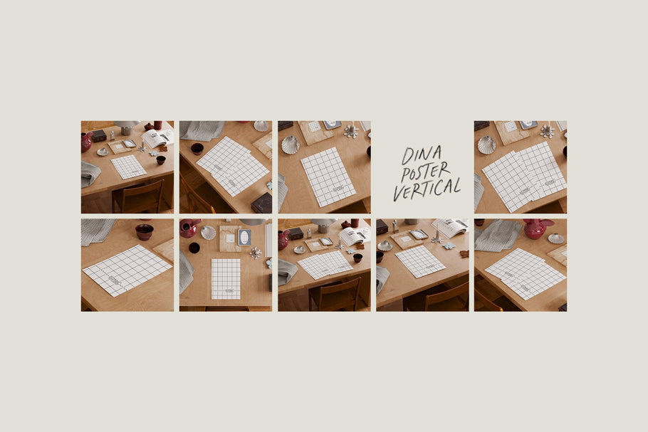 BURGUNDY STILL NO. 100 | Frame, Poster & iPad Mockup Set