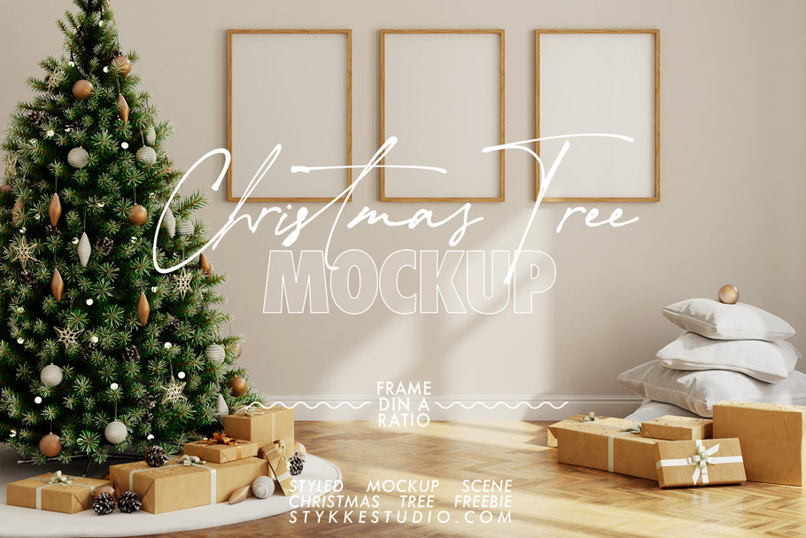 Christmas Boxing Day | Frame Mockup Trio Freebie