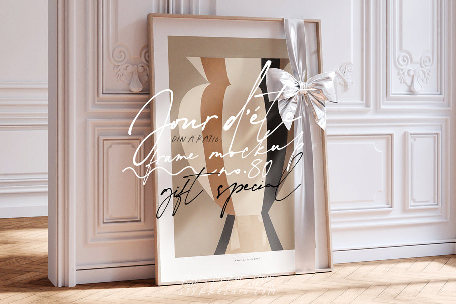 JOUR D'ÉTE GIFT SPECIAL NO. 80 | Frame Mockup Set