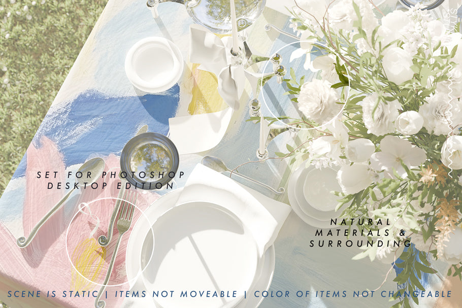TABLECLOTH MOCKUP | Countryside