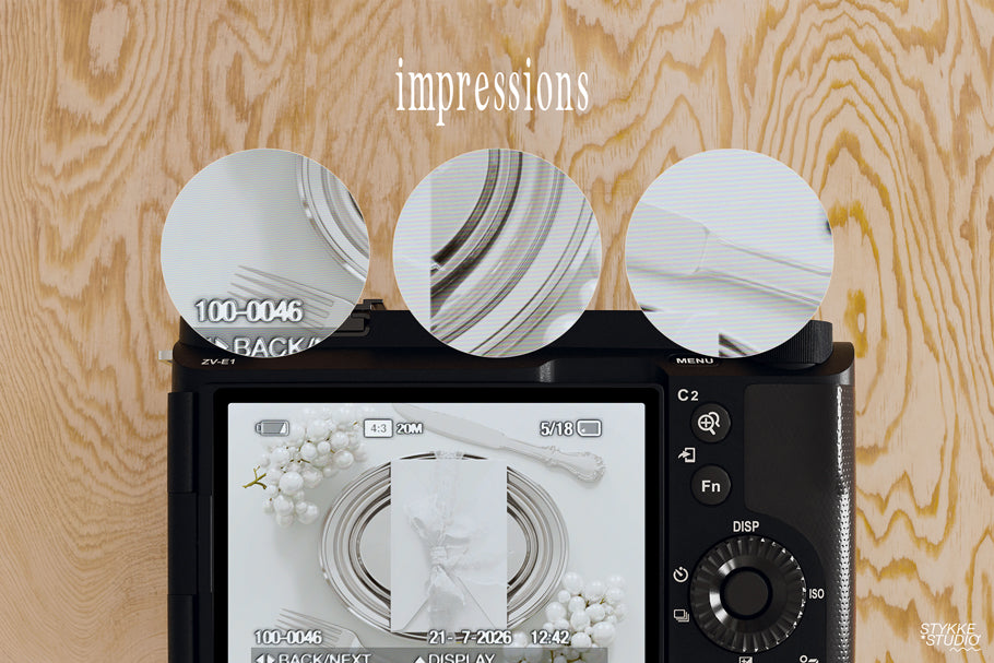 DIGICAM | Camera Mockup with Live Screen Look – Stykke Studio