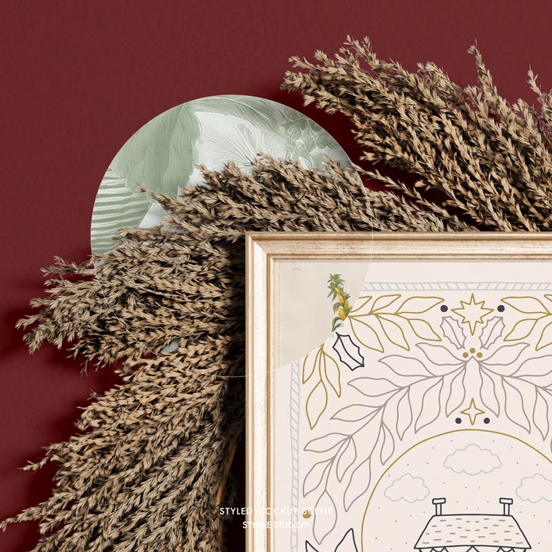 A Little Winter | Frame Mockup 293