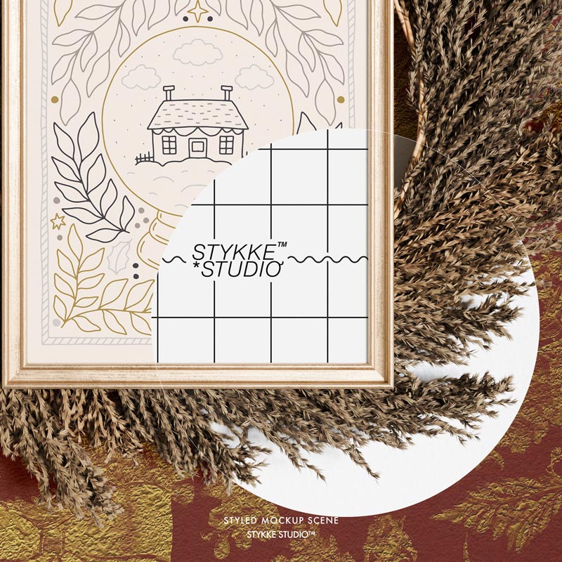 A Little Winter | Frame Mockup 293