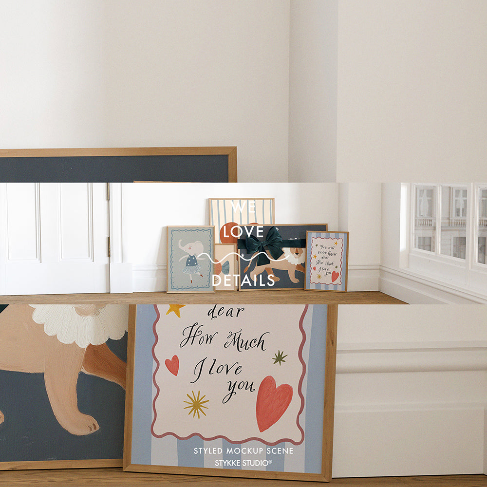 Shop Banner Mockup 11 | for Poster & Art Shops