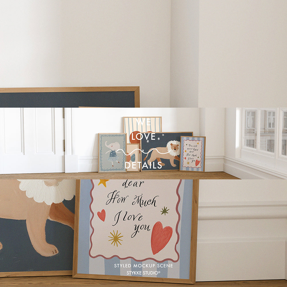 Shop Banner Mockup 10 | for Poster & Art Shops