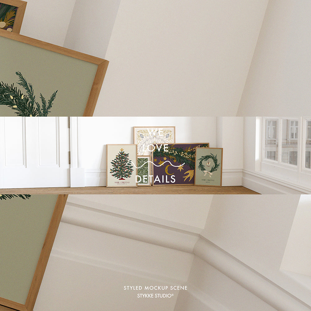 Shop Banner Mockup 10 | for Poster & Art Shops