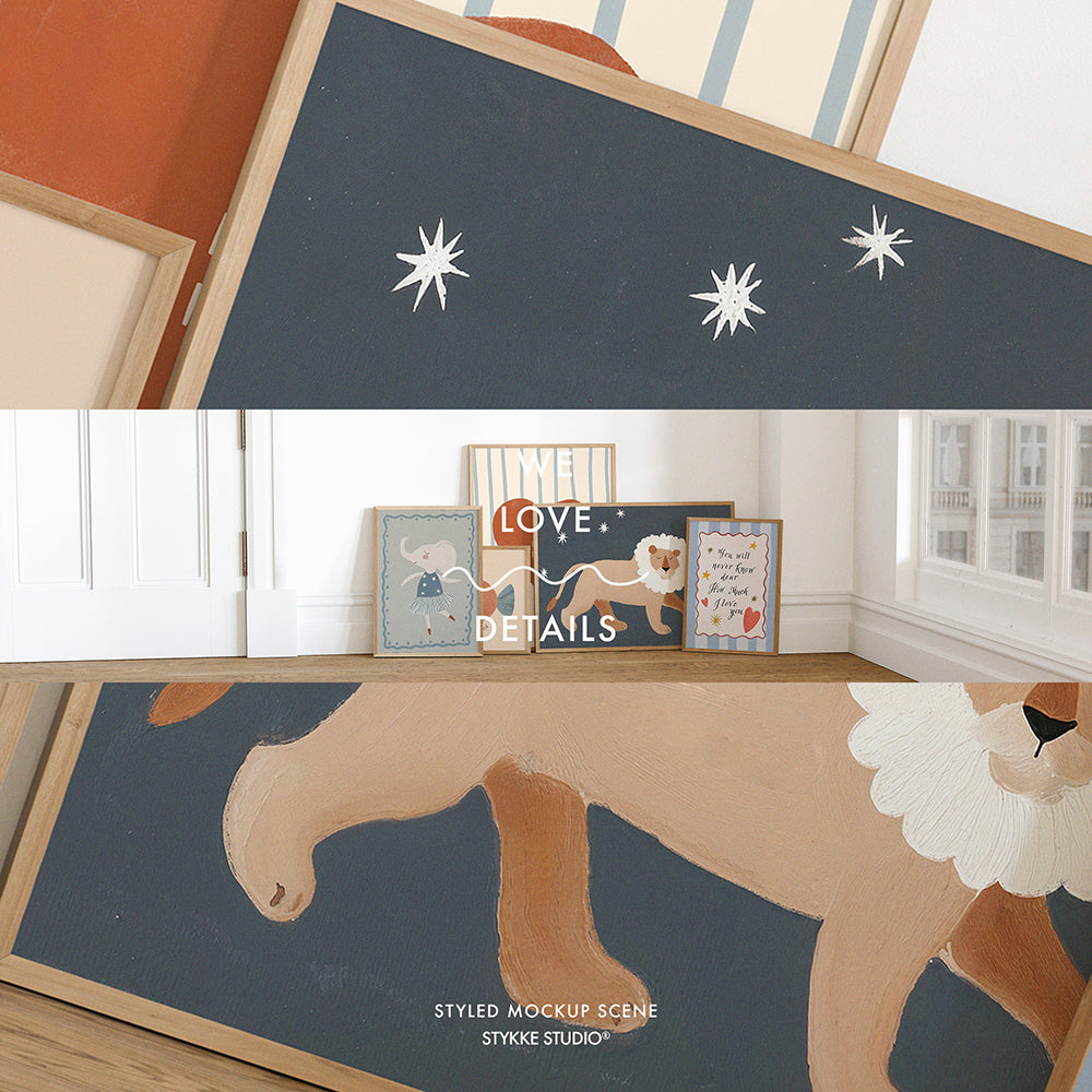 Shop Banner Mockup 10 | for Poster & Art Shops