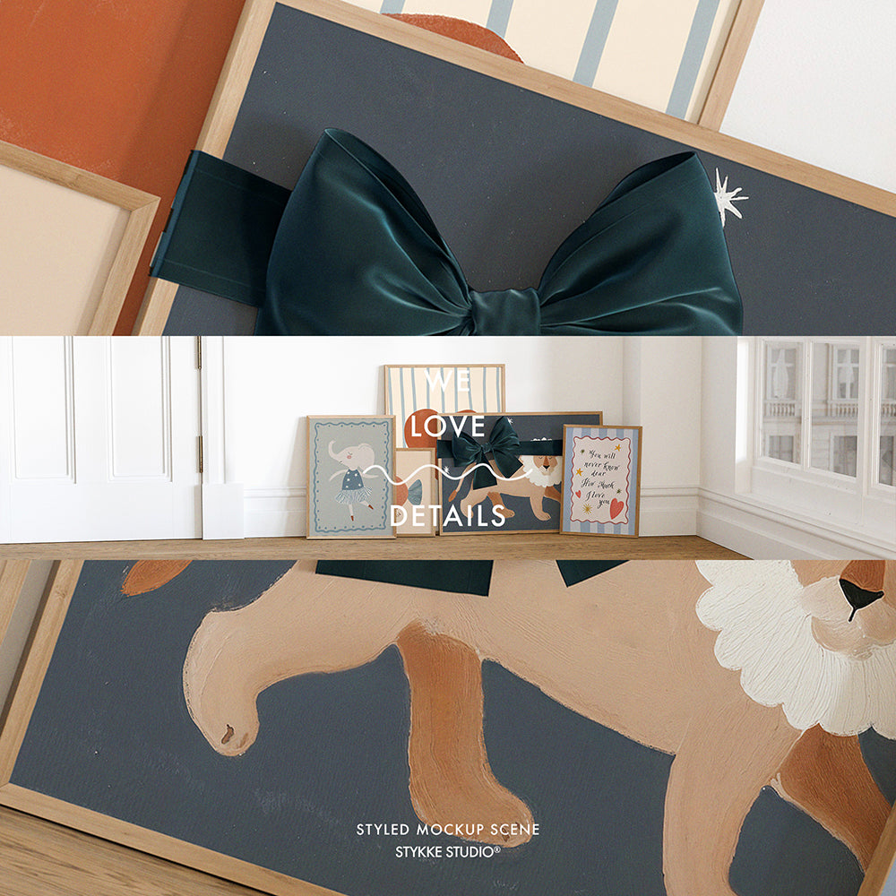 Shop Banner Mockup 11 | for Poster & Art Shops