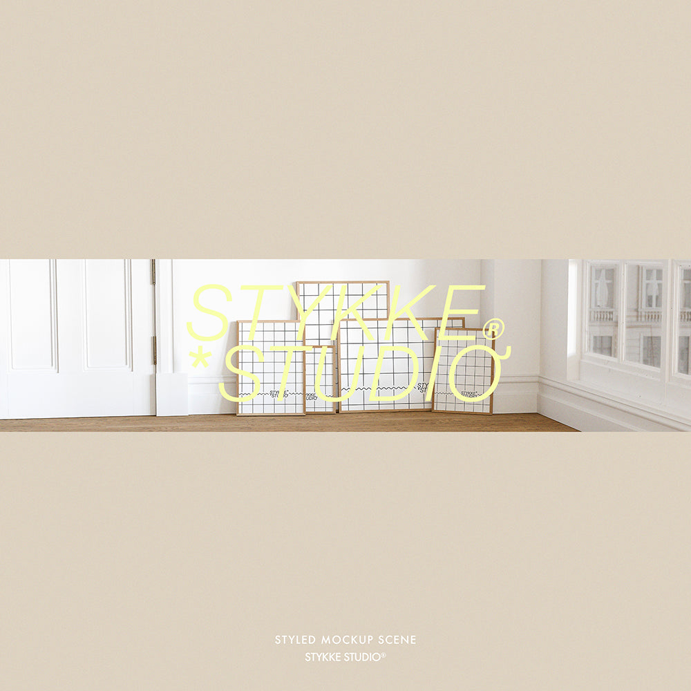 Shop Banner Mockup 10 | for Poster & Art Shops