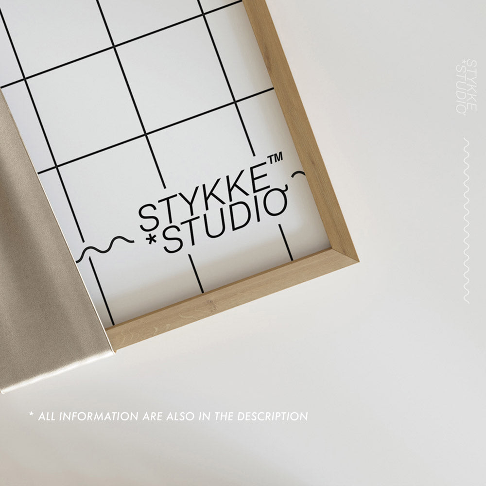Festive Frame Mockup Gift & Bow | Champagne 1243