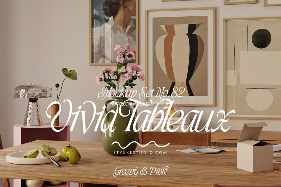 VIVID TABLEAUX NO. 82 | Frame Mockup Set