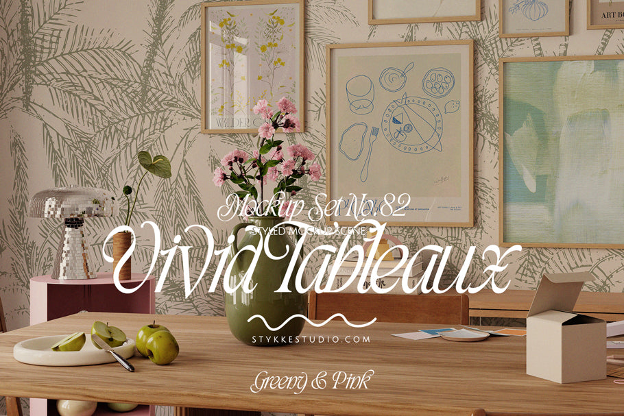 VIVID TABLEAUX NO. 82 | Frame Mockup Set