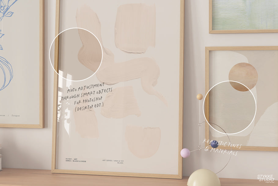 VIVID TABLEAUX NO. 82 | Frame Mockup Set