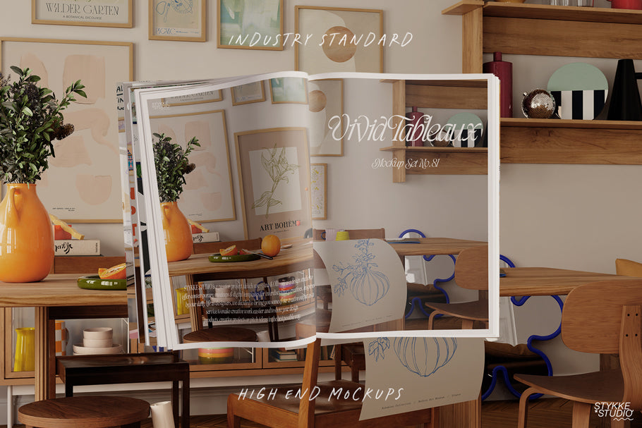 VIVID TABLEAUX NO. 81 | Frame Mockup Set