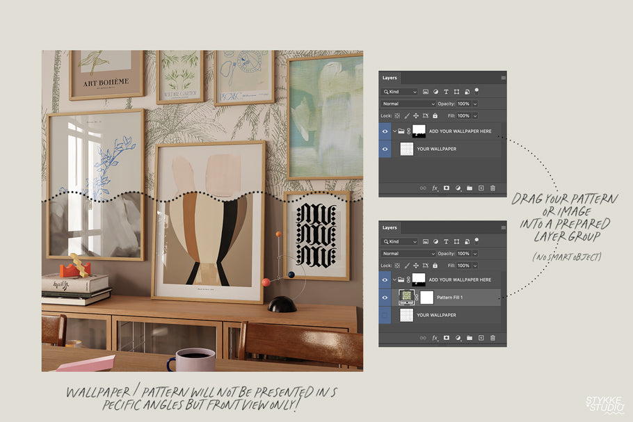 VIVID TABLEAUX NO. 81 | Frame Mockup Set