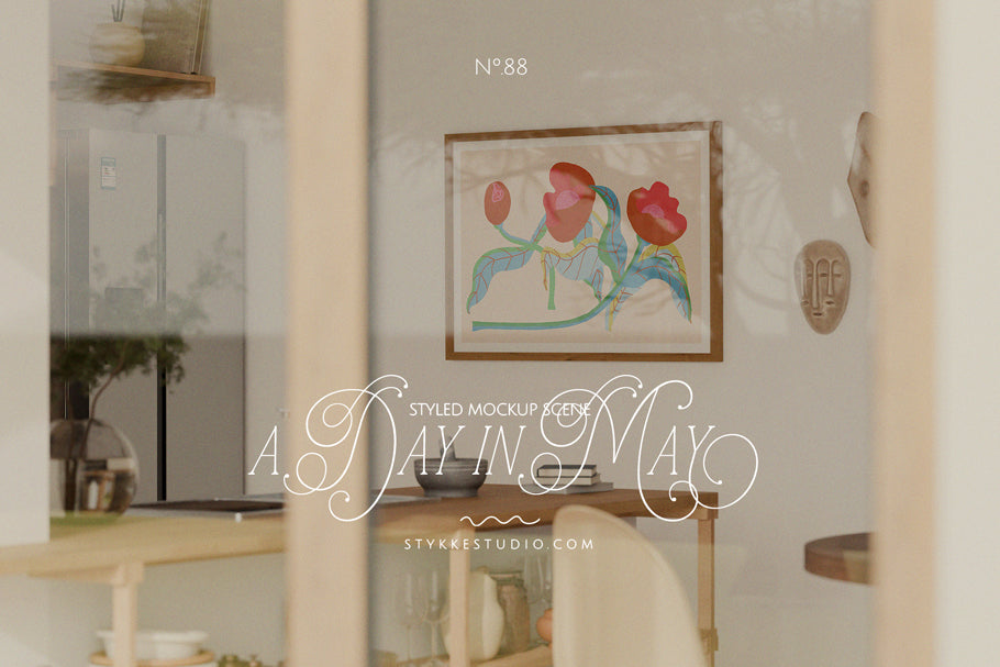 A DAY IN MAY NO. 88 | Frame Mockup Set