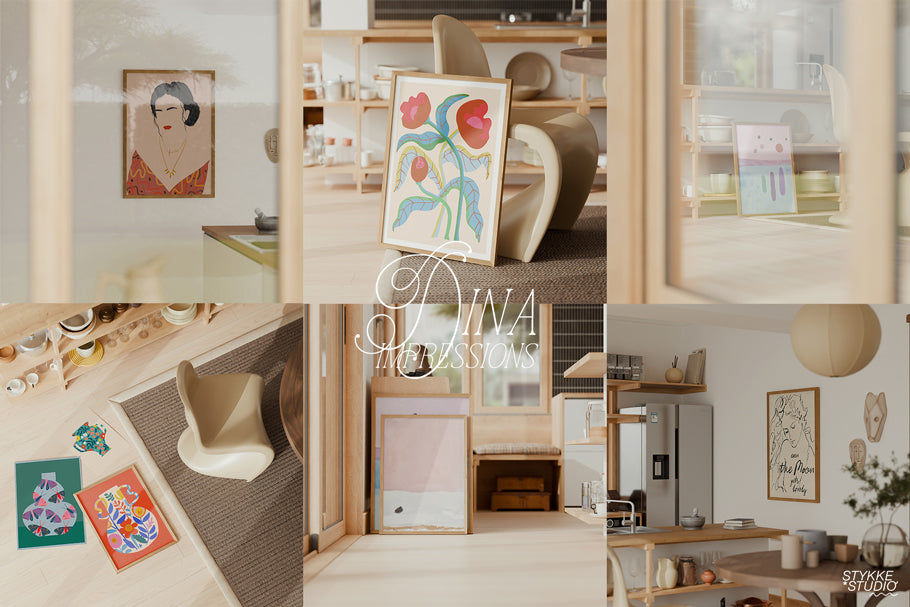 A DAY IN MAY NO. 88 | Frame Mockup Set