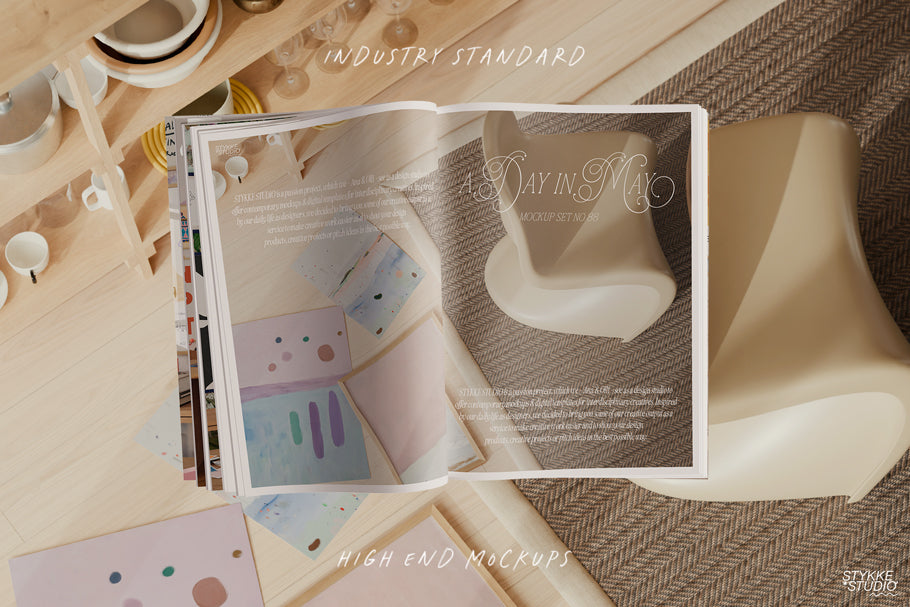 A DAY IN MAY NO. 88 | Frame Mockup Set