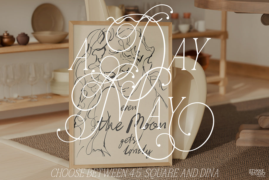 A DAY IN MAY NO. 88 | Frame Mockup Set