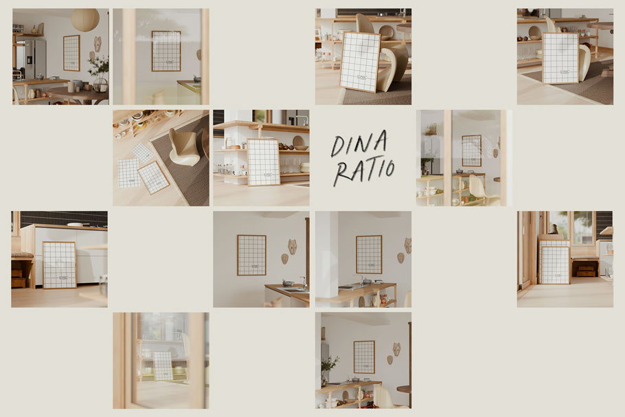 A DAY IN MAY NO. 88 | Frame Mockup Set