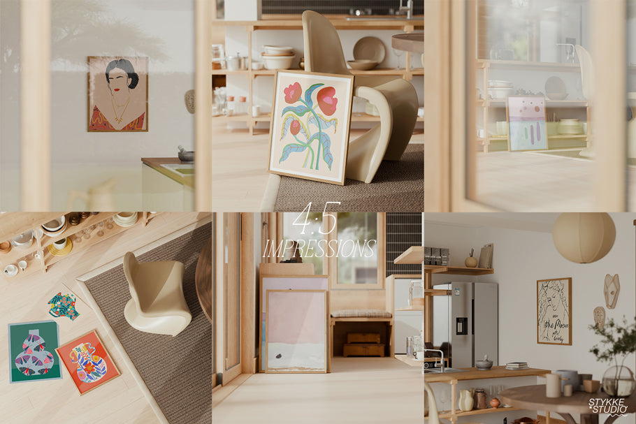A DAY IN MAY NO. 88 | Frame Mockup Set