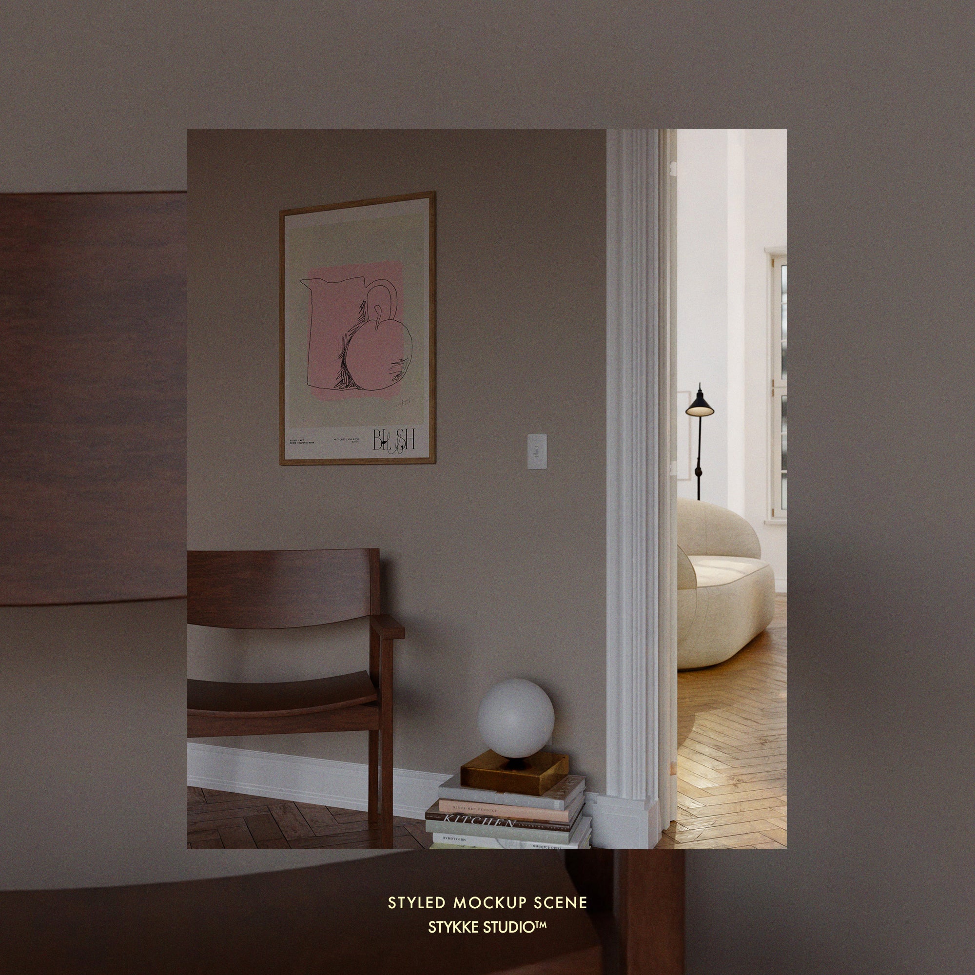 Lisa's Room 01 | 1 Frame Single Mockup