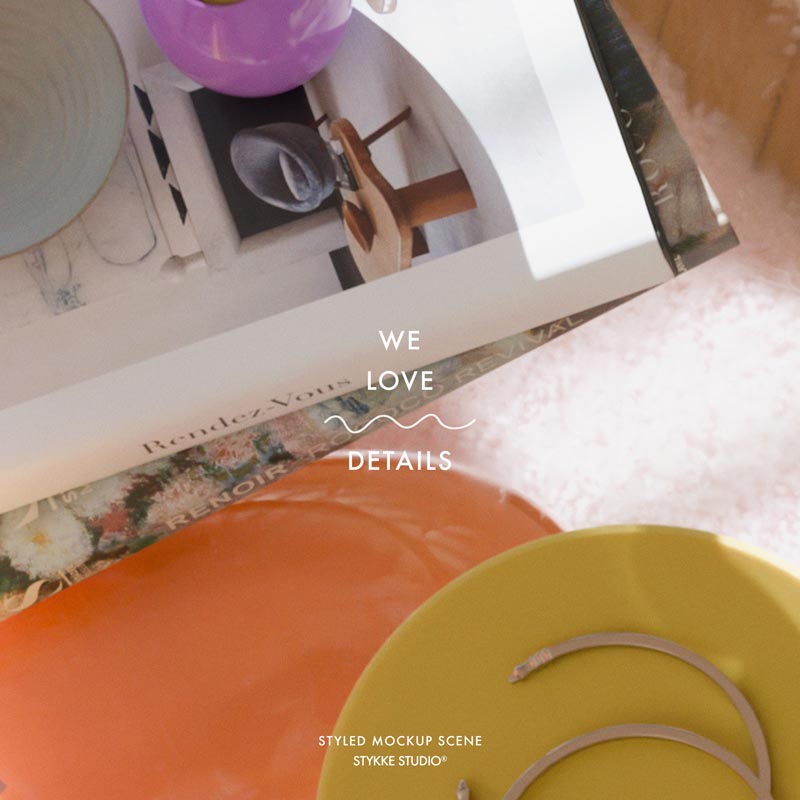 Poppy Daisy No 84 | Frame Mockup 357 - Vertical