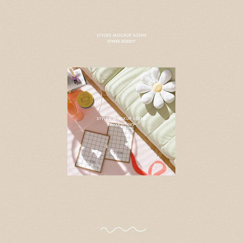 Poppy Daisy No 84 | Frame Mockup 357 - Vertical