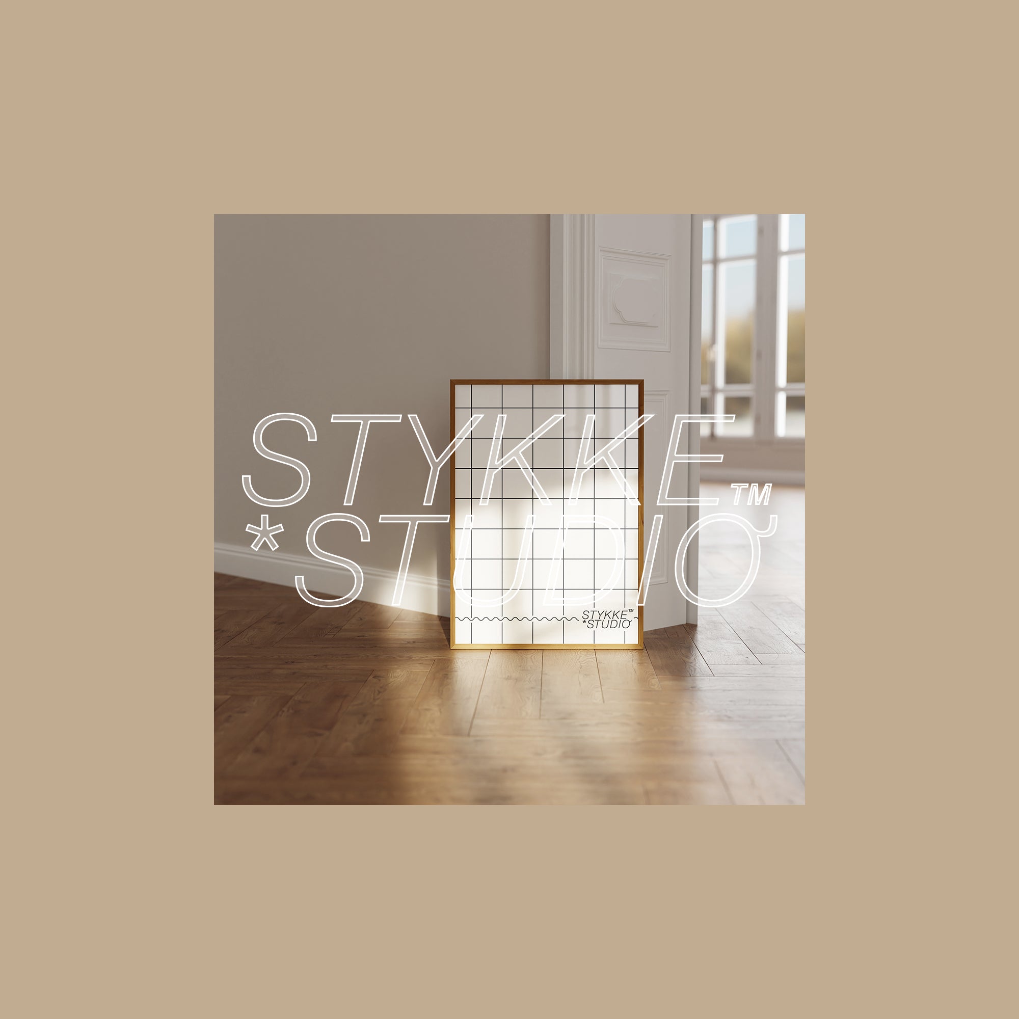 Minimalist Wood Mockup 1 | Single Frame