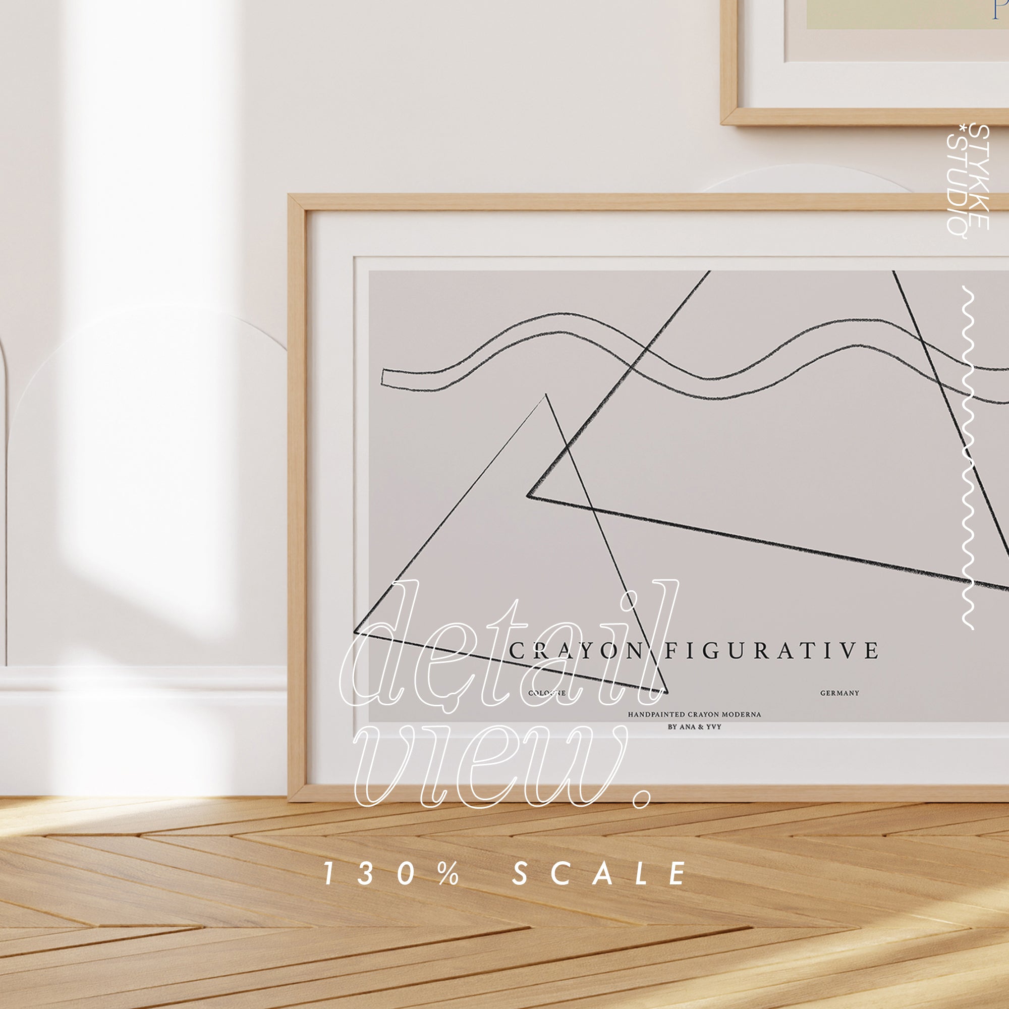 Frame Mockups for Art & Prints | Playful Kids Room Frame Mockup 45