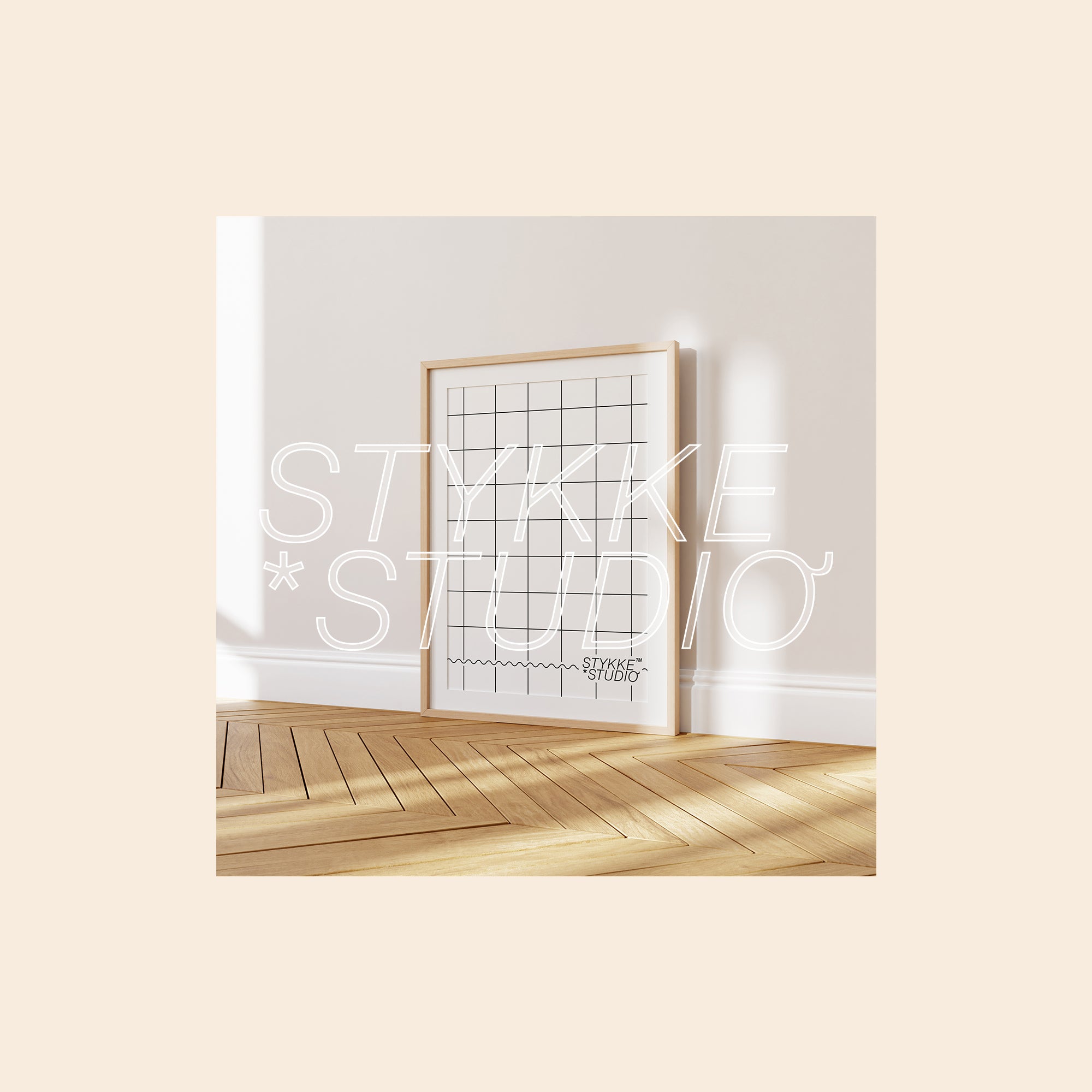 Playful Wall 10 | 1 Frame Single Mockup
