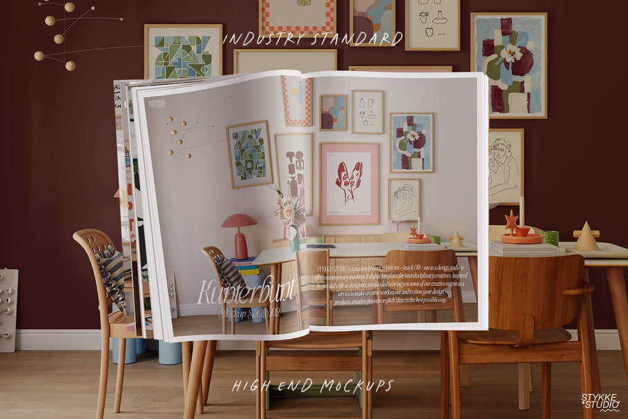 KUNTERBUNT NO. 102 | Frame Mockup Set
