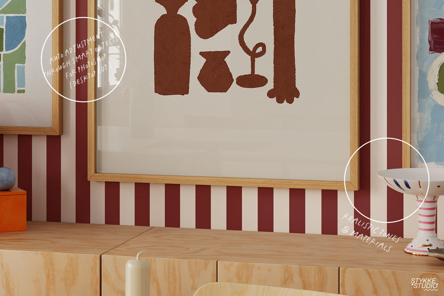 KUNTERBUNT NO. 102 | Frame Mockup Set