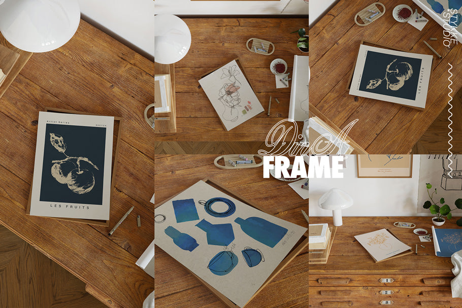 PAPER NO. 41 | Frame Mockup Set
